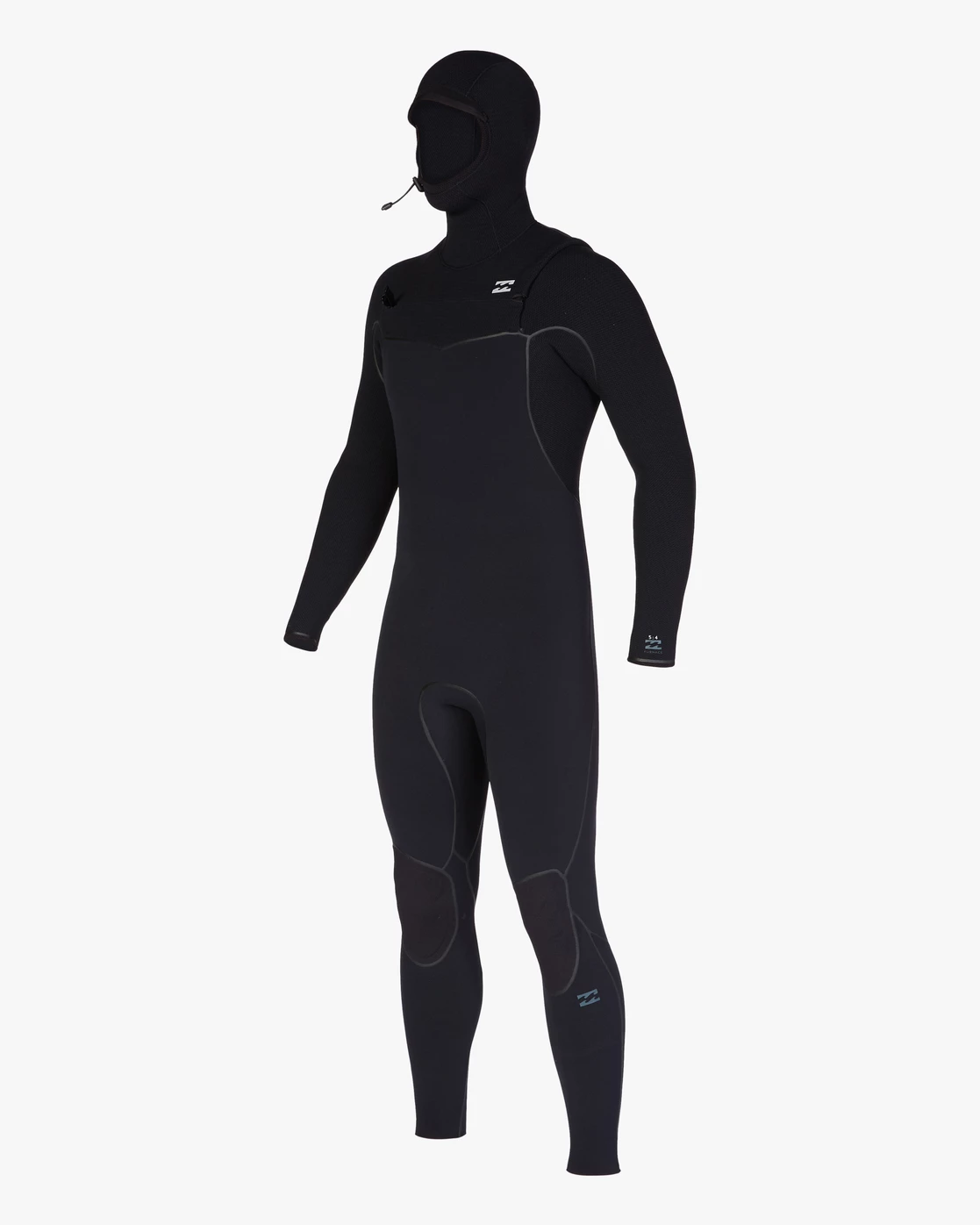 Billabong 6/5 Furnace Chest Zip Hooded Full Wetsuit BLACK 3 Billabong 6/5 Furnace Chest Zip Hooded Full Wetsuit BLACK
