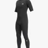 Billabong 2/2 Absolute Back Zip Short Sleeve Full Wetsuit BLACK