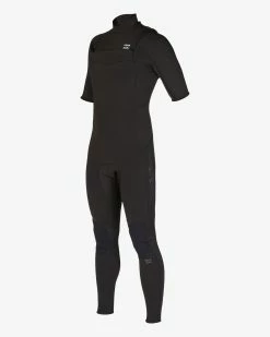 Billabong 2/2 Absolute Chest Zip Full Wetsuit BLACK