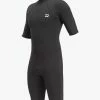 Billabong 2/2 Absolute Back Zip Short Sleeve Spring Suit BLACK