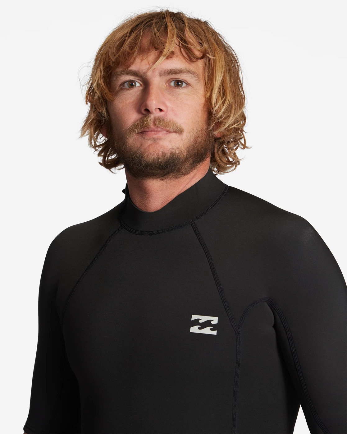 Billabong 2/2mm Absolute Short Sleeve Back Zip Springsuit BLACK 8 Billabong 2/2mm Absolute Short Sleeve Back Zip Springsuit BLACK - Image 6