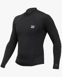 Billabong 2mm Absolute Long Sleeve Wetsuit Jacket BLACK