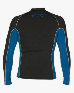 Billabong 2mm Absolute Interchange Wetsuit Jacket LAGOON (lag) -billabong shop abyw800117 billabongv lag bck1 1