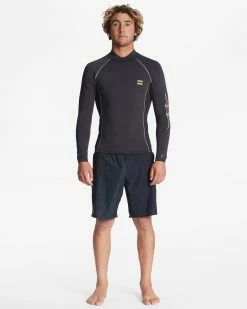Billabong 2mm Absolute Interchange Wetsuit Jacket BLACK FADE (bcf) -billabong shop abyw800117 billabongw bcf frt9