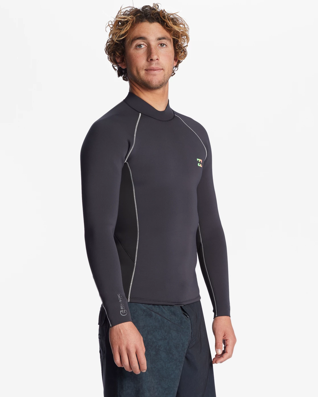 Billabong 2mm Absolute Interchange Wetsuit Jacket BLACK FADE (bcf) 5 Billabong 2mm Absolute Interchange Wetsuit Jacket BLACK FADE (bcf) - Image 3