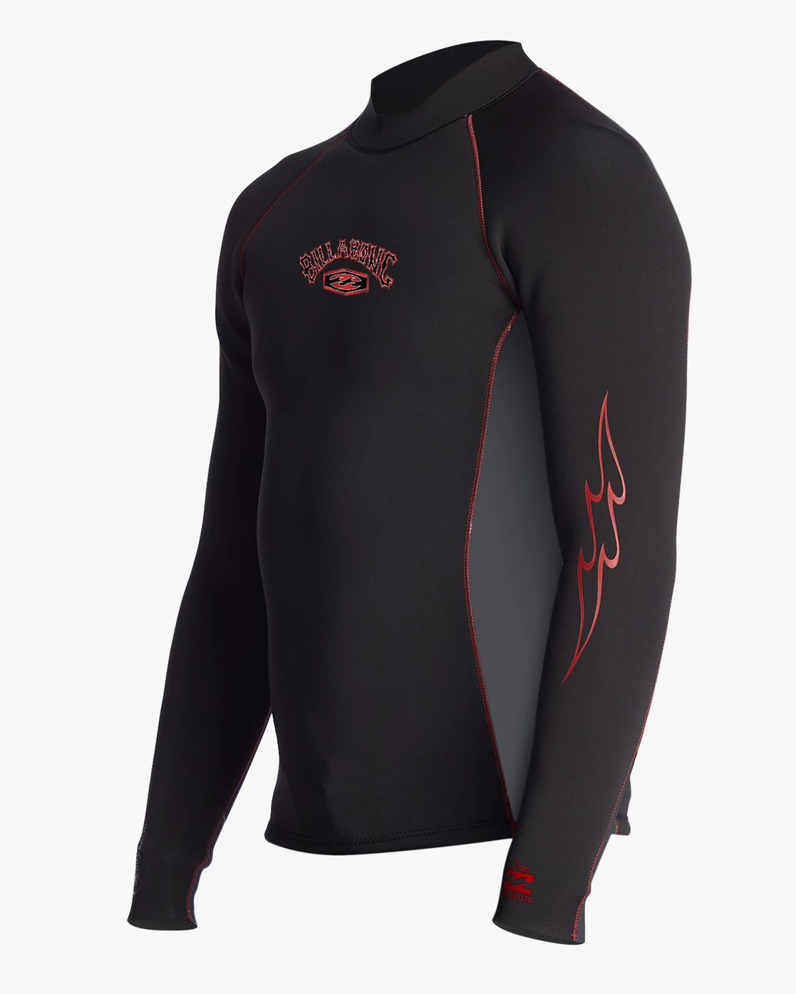 Billabong 1/1mm Absolute Wetsuit Jacket BLACK/GREY (bgy) 8 Billabong 1/1mm Absolute Wetsuit Jacket BLACK/GREY (bgy) - Image 6