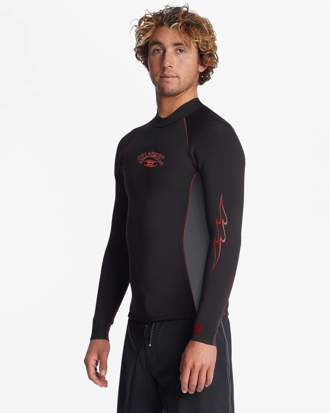 Billabong 1/1mm Absolute Wetsuit Jacket BLACK/GREY (bgy) 3 Billabong 1/1mm Absolute Wetsuit Jacket BLACK/GREY (bgy)
