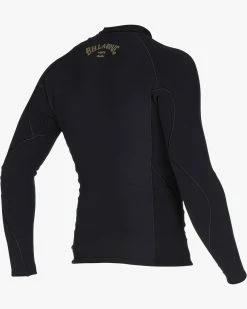 Billabong 1mm Revolution Natural Wetsuit Jacket BLACK -billabong shop abyw800119 billabongv blk sd3
