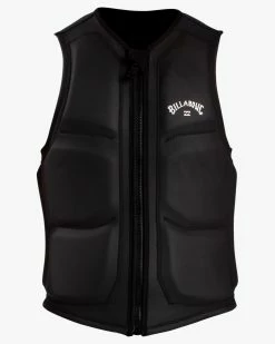 Billabong Anarchy Wake Vest BLACK 9 Billabong Anarchy Wake Vest BLACK -billabong shop abywp00104 billabongv blk frt2