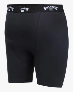 Billabong All Day Compression Surf Shorts BLACK -billabong shop abyws00126 billabongv blk sd3