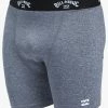 Billabong All Day Compression Surf Shorts DARK GREY HEATHER (dgr) -billabong shop abyws00126 billabongv dgr frt1