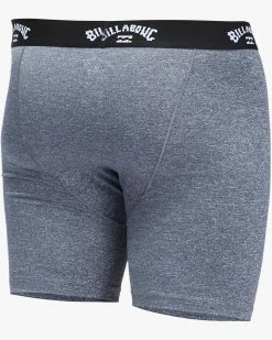 Billabong All Day Compression Surf Shorts DARK GREY HEATHER (dgr) -billabong shop abyws00126 billabongv dgr sd3