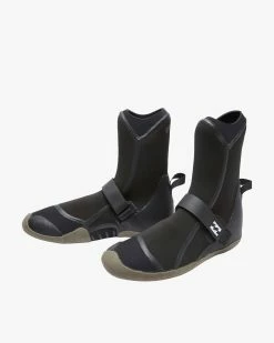 Billabong 5mm Furnace Round Toe Wetsuit Boots BLACK