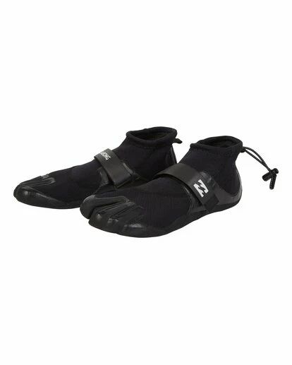 Billabong 2mm Pro Reef Wetsuit Boots BLACK 5 Billabong 2mm Pro Reef Wetsuit Boots BLACK - Image 3