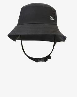 Billabong Surf Wetsuit Bucket Hat ANTIQUE BLACK (aqk)