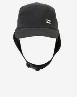 Billabong Surf Wetsuit Hat ANTIQUE BLACK (aqk) -billabong shop abyww00136 billabongm aqk frt1 1