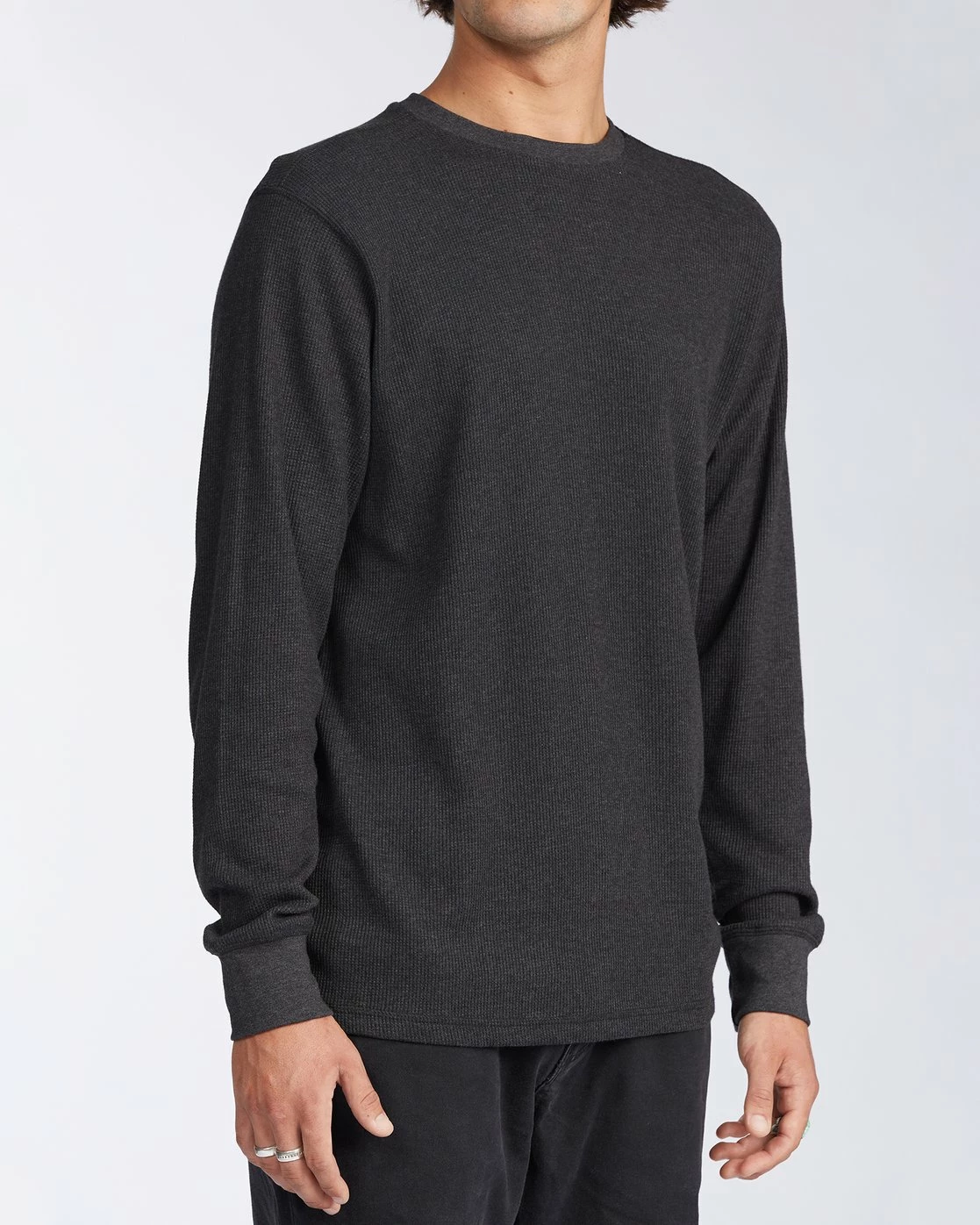 Billabong Essential Long Sleeve Thermal BLACK HEATHER (bkh) 5 Billabong Essential Long Sleeve Thermal BLACK HEATHER (bkh) - Image 3