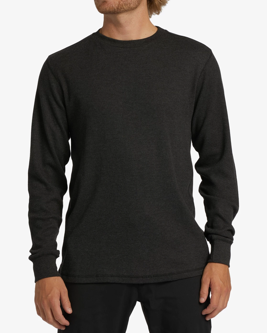 Billabong Essential Long Sleeve Thermal BLACK HEATHER (bkh) 7 Billabong Essential Long Sleeve Thermal BLACK HEATHER (bkh) - Image 5