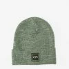 Billabong Stacked Heather Beanie EVERGREEN (egr) -billabong shop mabn3bsh billabongp egr frt1