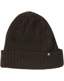 Billabong Arcade Beanie BLACK -billabong shop mabnqbar billabongf blk frt1