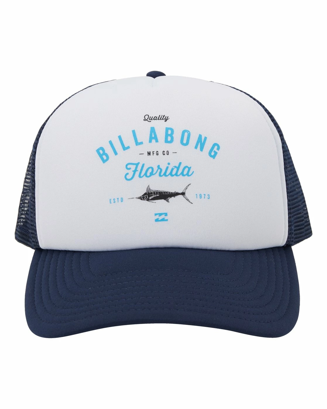Billabong Fish On Florida Hat NAVY/WHITE (nvw) 4 Billabong Fish On Florida Hat NAVY/WHITE (nvw) - Image 2
