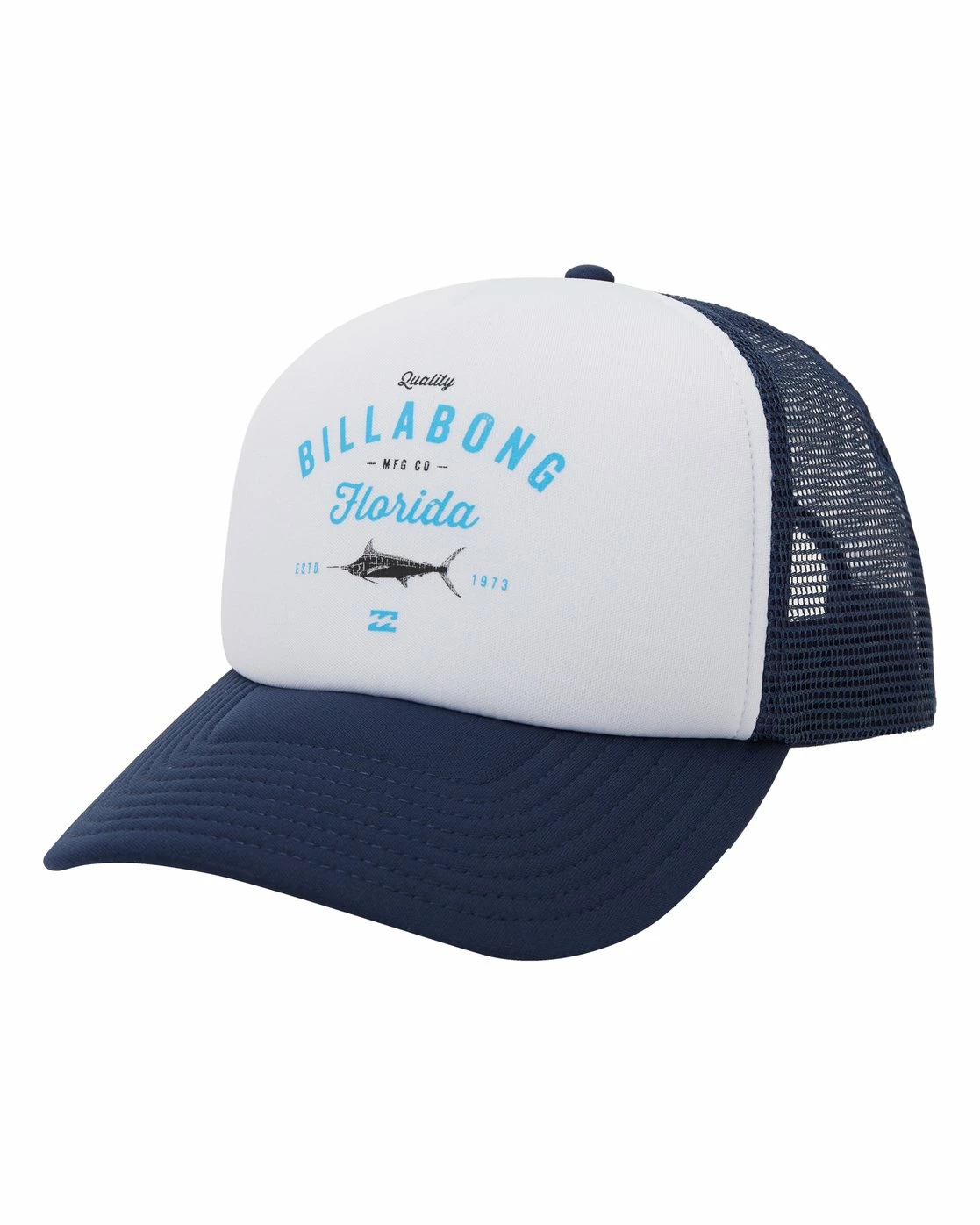 Billabong Fish On Florida Hat NAVY/WHITE (nvw) 3 Billabong Fish On Florida Hat NAVY/WHITE (nvw)