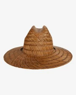 Billabong Tides Straw Lifeguard Hat BROWN (brn) 11 Billabong Tides Straw Lifeguard Hat BROWN (brn) -billabong shop mahw1bti billabongp brn bck1
