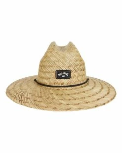 Billabong Tides Straw Lifeguard Hat NATURAL (nat) -billabong shop mahw1bti billabongp nat sd2