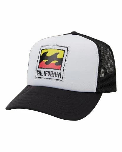 Billabong Burleigh Trucker Hat CALIFORNIA (cal) 6 Billabong Burleigh Trucker Hat CALIFORNIA (cal) - Image 4