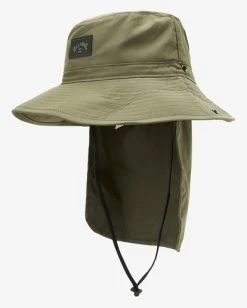 Billabong A/Div Big John Safari Hat DARK OLIVE (dko) -billabong shop mahw3bba billabongp dko sd1 1