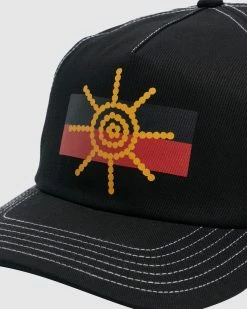 Billabong Otis Sunrise Snapback Hat BLACK -billabong shop ubyha00258 billabongp blk dtl1