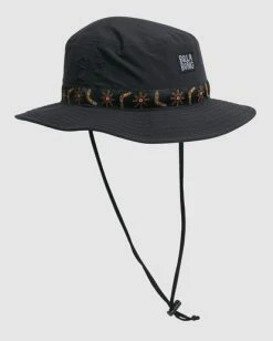 Billabong Otis Sunris Boonie Hat BLACK -billabong shop ubyha00259 billabongp blk sd1 1